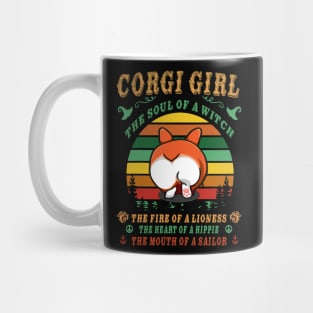 Corgi Girl - Witch - Lioness - Hippie - Sailor (106) Mug